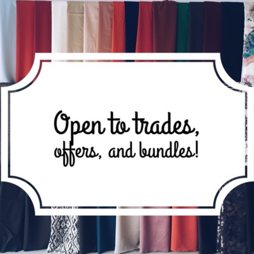 Open to all! Trades, offers, bundles...